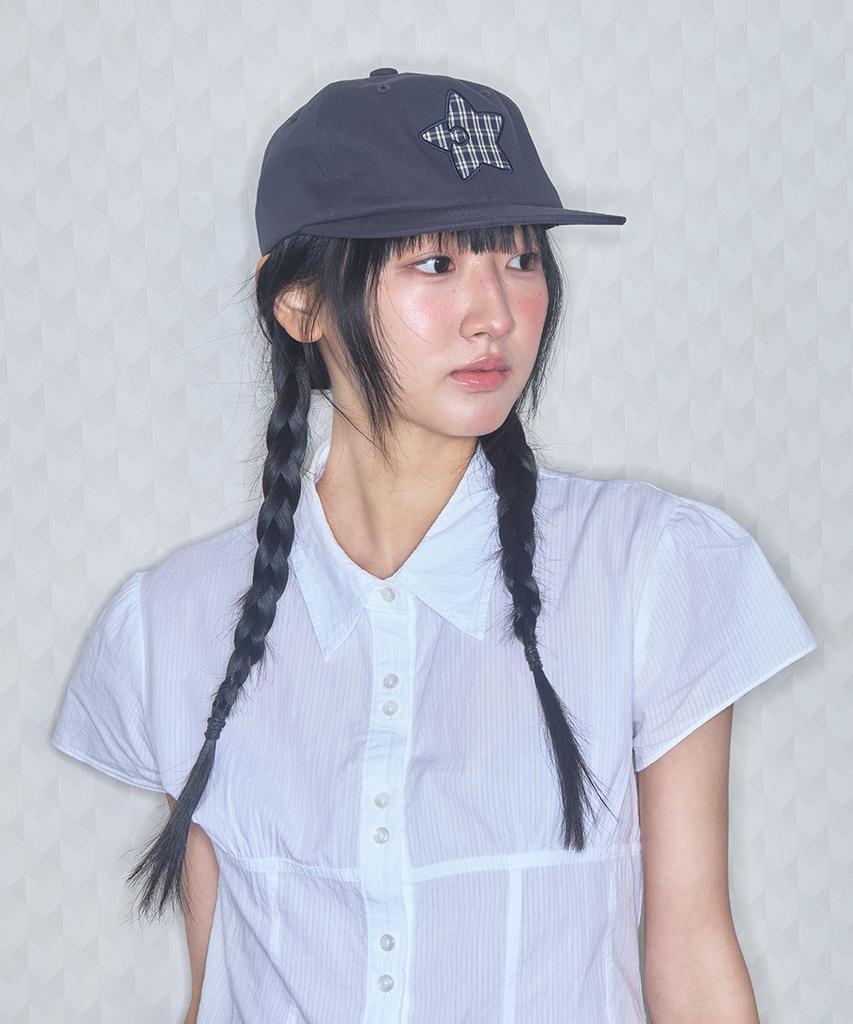 Kiibi Star Symbol Patch Cap Navy