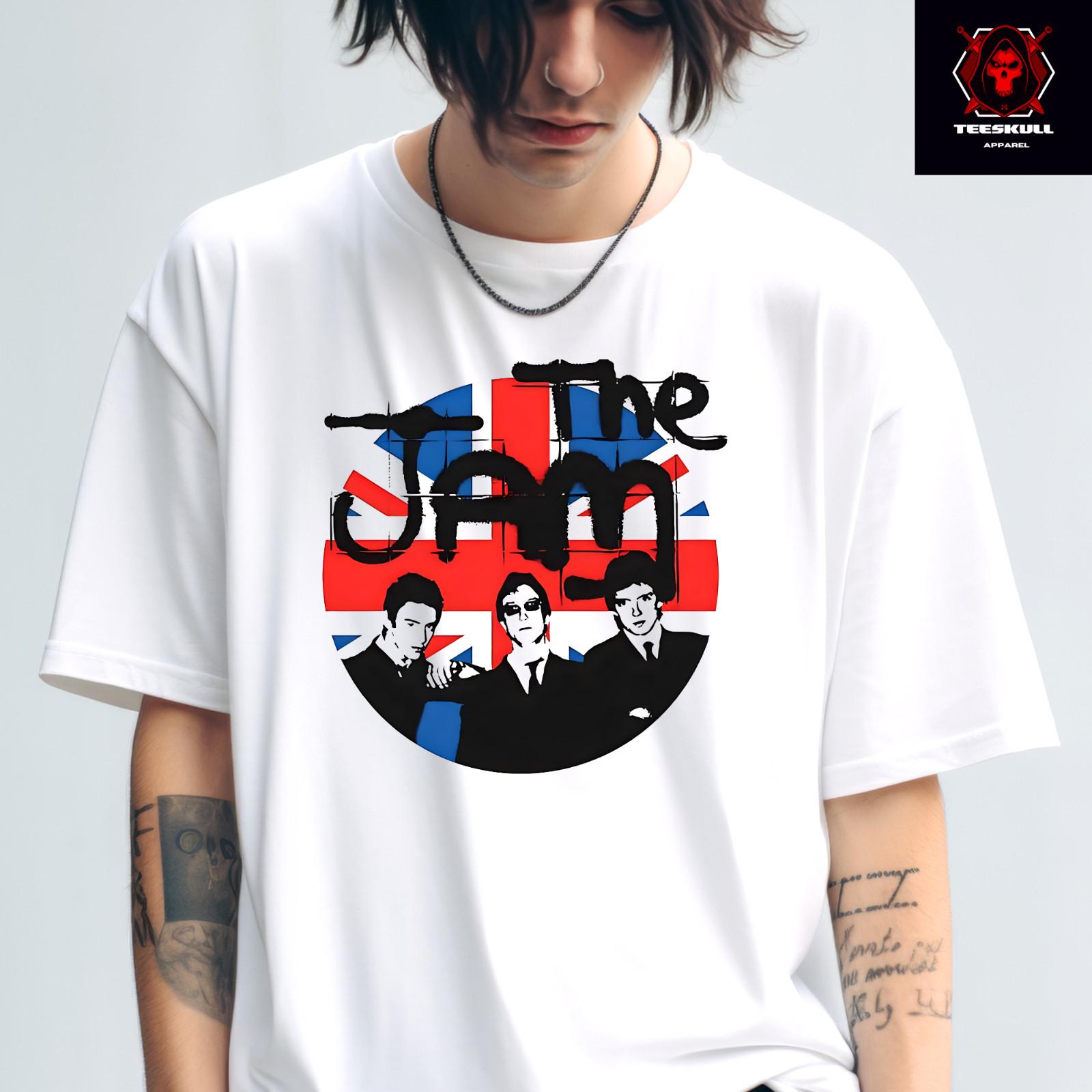 

26 The Jam English Punk Rock Band Tee Unisex Heavy Cotton T-SHIRT S-3XL Unisex T-Shirt XXL