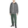 Nike Sweatshirts Men's Gray Hooded Moderate Cardigan
