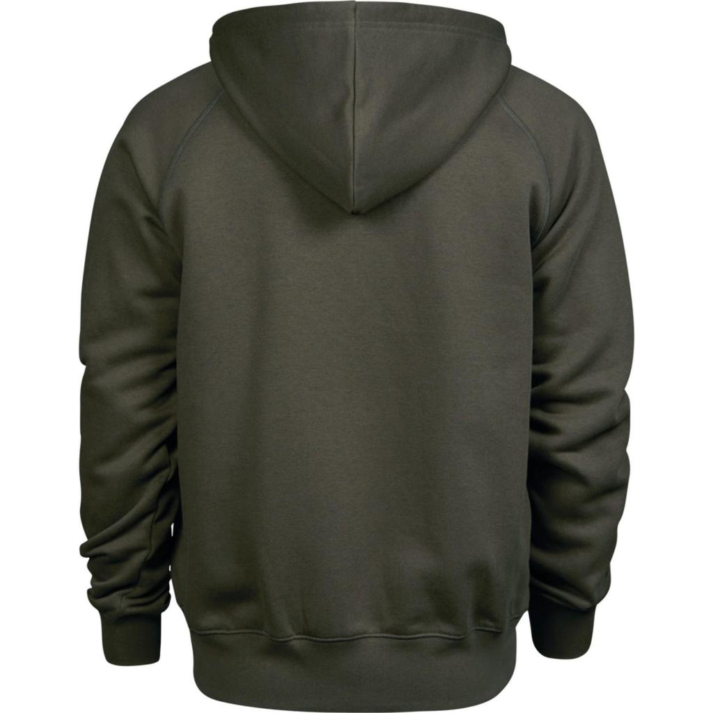 Tee Jays Mens Full Zip Hooded Sweatshirt