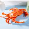 Non Toxic Soft Pvc Squeaky Crab Lobster Toy Realistic Sound For Kids Bath Time Pretend Play