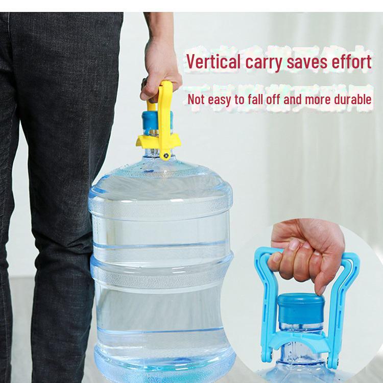 Durable Multifunctional Bucket Water Lifter with Thickened Handle - Labor-Saving Design for Pure or Mineral Water.
