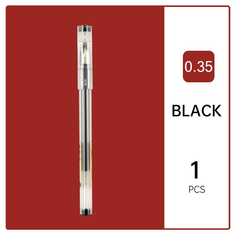 

TG30917 Japan Simple Natural Style Pen 0.35mm Gel Pen Black Blue Red Ink School Office Student Exam Writing Stationery Supply