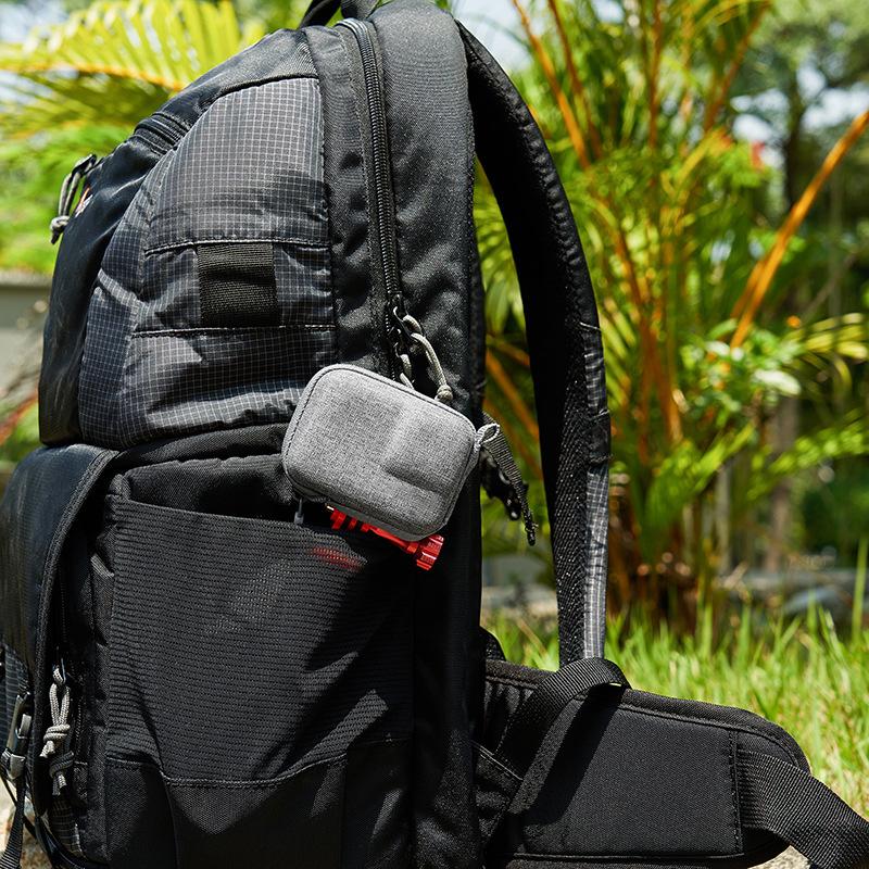 Mini přenosné pouzdro na kameru Úložná taška na akční kameru pro Hero 11 10 9 8 7 pro akční kameru DJI Šedá