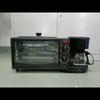 3-In-1 Breakfast Machine Household Multifunctional Toaster Oven Coffee Machine Bread Machine
