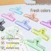 Transparent Acrylic Jelly Clips for Paper and Document Organization