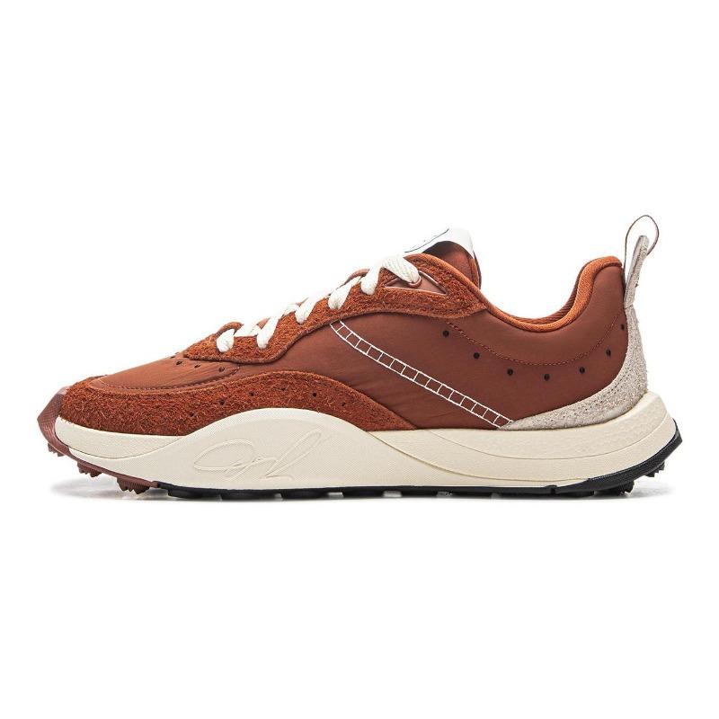 Li-Ning Wade 1% Mens Low Top Lifestyle Casual Shoes Brown Sugar Brown ABCV035-5 42