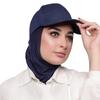 Fashion Muslim Turban Cap Solid Color Full Coverage Bonnet Hijab New Baseball Cap