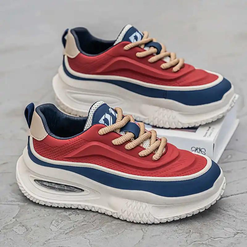 Round Nose Massive Sneakers To Play Tennis Man Running Deadlift Shoes Men's Basketball Size 46 Sports High Quality Holiday