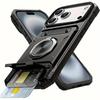 Case for For Iphone 17 16 1 14 Plus 13 12 Pro Max 11 Magnetic Rotated Ring Kickstand Heavy Duty Drop Protection Wallet Cover