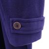CELINE French Angora Cashmere Blend Old Ulster coat 38 purple Women Used
