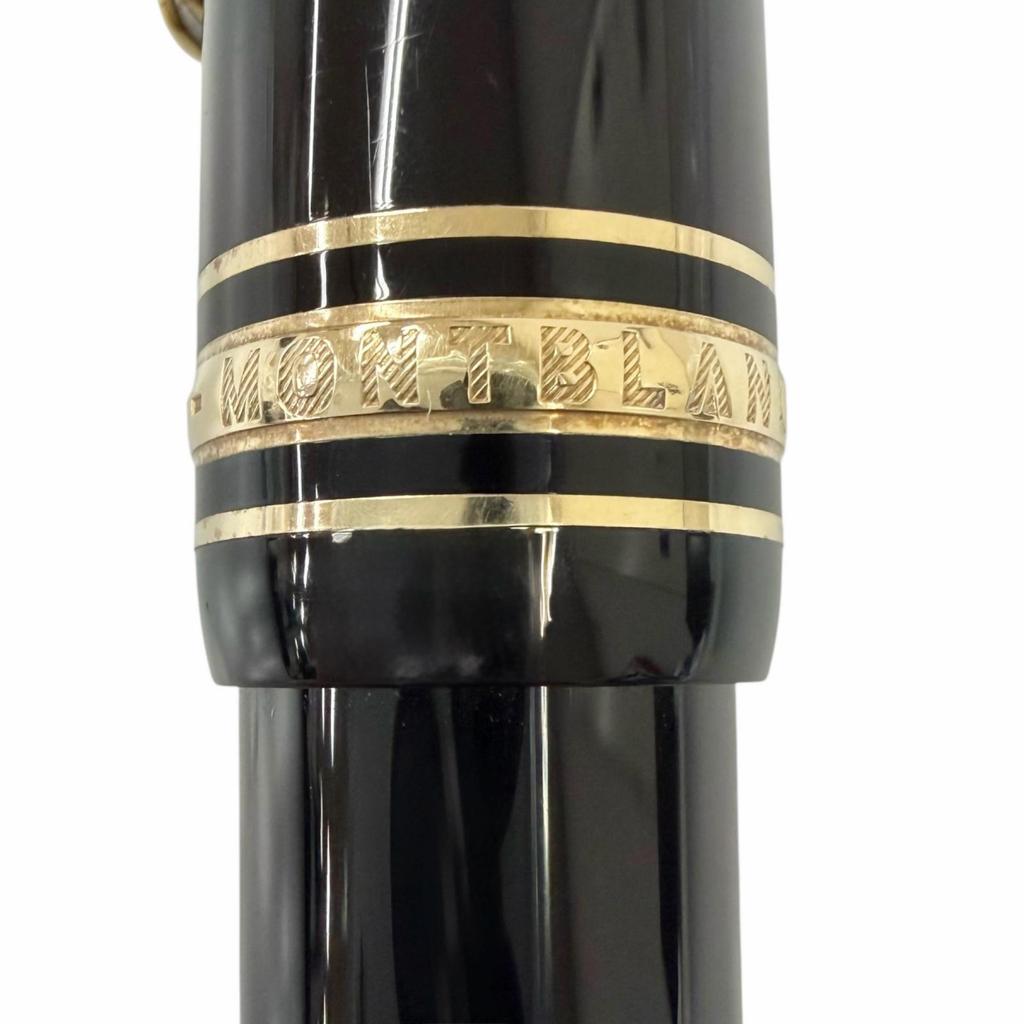 Great MONTBLANC Ballpoint pen Meisterstück Pix Le Grand Twist type black Used