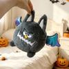 Halloween Plush Toys Set - Pumpkin Ghost Bat Spider Stuffed Animals Decorative Pillows Kids Party Home Decoration