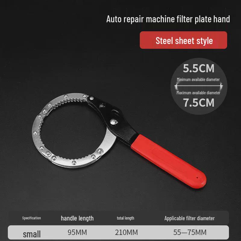 Front-Mounted Oil Filter Removal Wrench - Belt Chain Tool