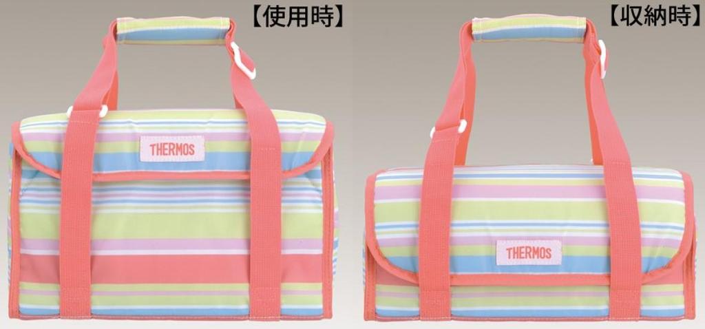 THERMOS Family Fresh Lunch Box Pink Stripe DJF-4001 PSR