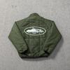 Unisex Winter Hooded Puffer Jacket With Embroidered Casual Oversized Down Coat Teens Adults