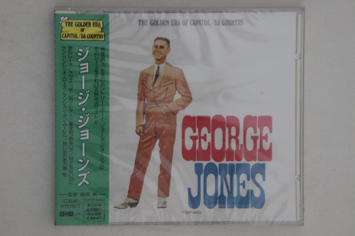 

CD GEORGE JONES - George Jones TOCP6433PROMO EMI 1990 Japan Obi Country Used