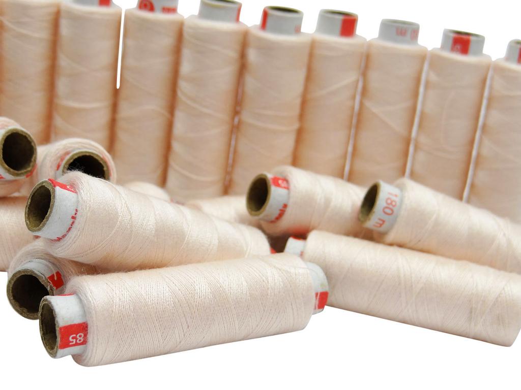 New Wholesale Spool Polyester Thread 20 Pcs Hand Machine Orange Sewing