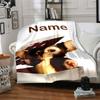 Customizable Gremlin1 Throw Blanket – Personalized Name, All-Season Cozy Snug Blanket, Machine Washable, Personalized Blanket