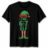 The 6-7 Elf Christmas Holiday Men Women Graphic Tee