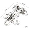 Insurance Door Bolt Home Anti-theft Room Door Bar Door Buckle Lock Chain Safety Bedroom Hotel Anti-lock Buckle Lock Hardware