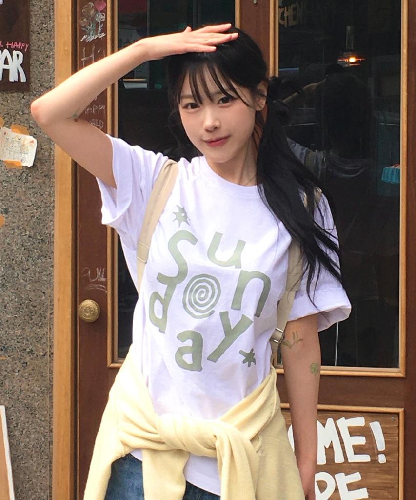 KIIMUIR Sunday Vibe Short Sleeve T-Shirt_White