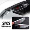 XIOU7 PVC Car Rear View Mirror Sticker Rain Eyebrow Auto Side Mirror Rain Proof Cover For Kia Stinger Sonet Rio Forte 5 Ray Borrego K3