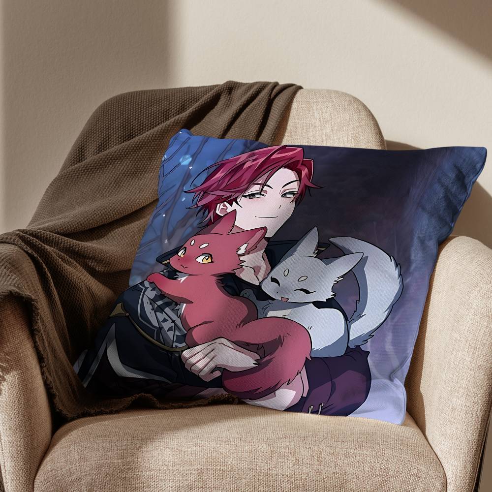 Cale Henituse TCF Raon Miru Pillow Case Sofa Living Room Bedroom Headboard Backrest Cushion Square Cushion Nap Time