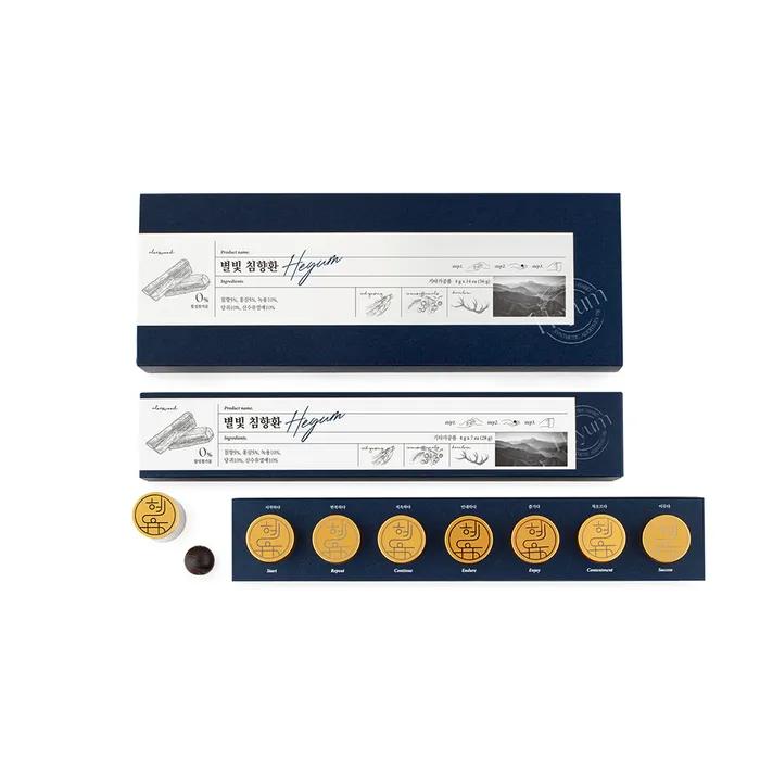 Starlight Incense Rings, Incense Rings, Red Ginseng Rings (7 Rings/14 Rings)