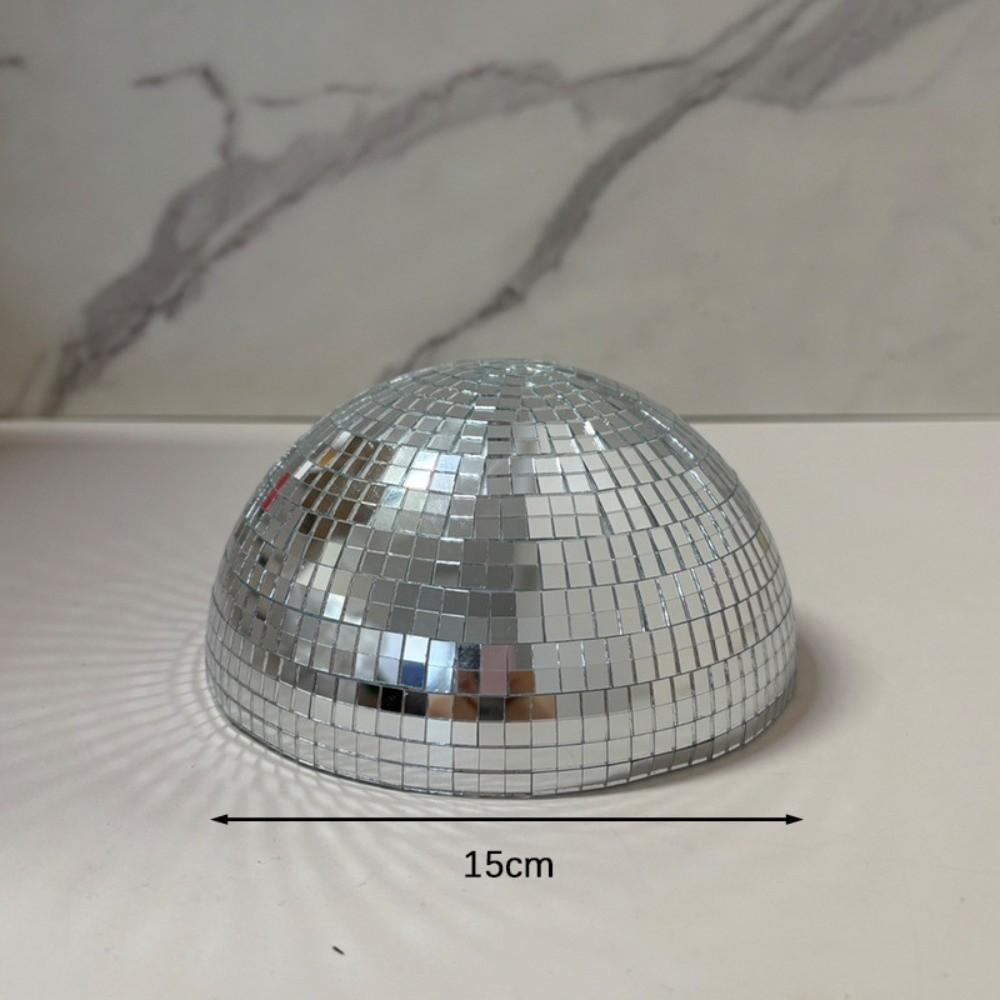 Mirror Finish Mirror Half Ball Mirror-surfaced Hemispherical Wall Decoration Party Backdrop Decor