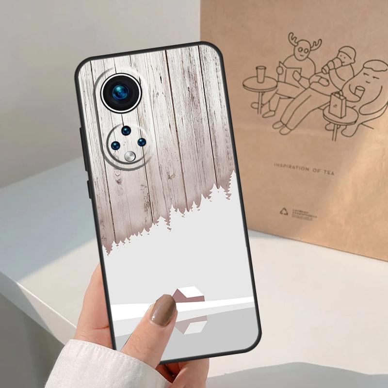 NATURE WOOD PRINTS For Honor Magic 8 5 6 7 Pro Case For Honor 400 200 Lite 50 70 90 X8c X8b X9a X9b X9c X9d Win