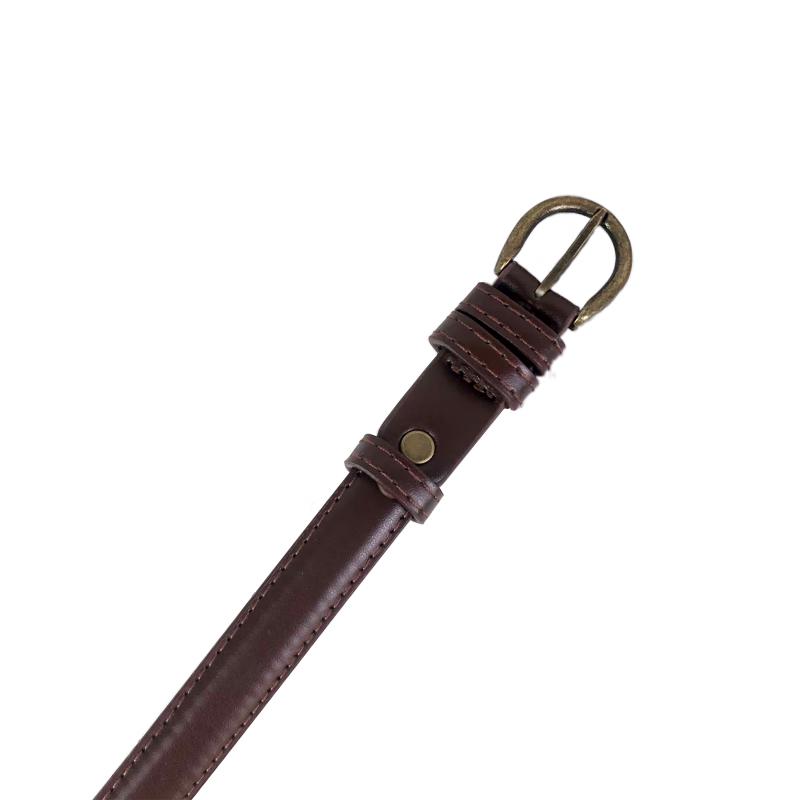 VINEY Women s Fashion Pin Buckle Leather Belt