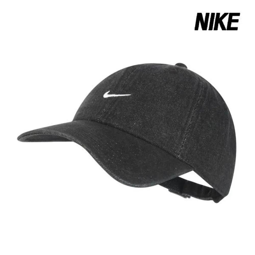 Club Unstructured Denim Cap Black White HF0383-010 HF0383-010