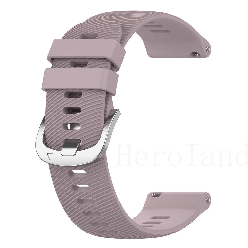 Silicone 18mm 22mm Watchband For Garmin Forerunner 255S Vivoactive 4S 3S Strap Wristband For Garmin Forerunner 255 Venu 2 Band