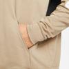 Nike Sweatshirts Men's Khaki Hooded Moderate Regular DD1904-247