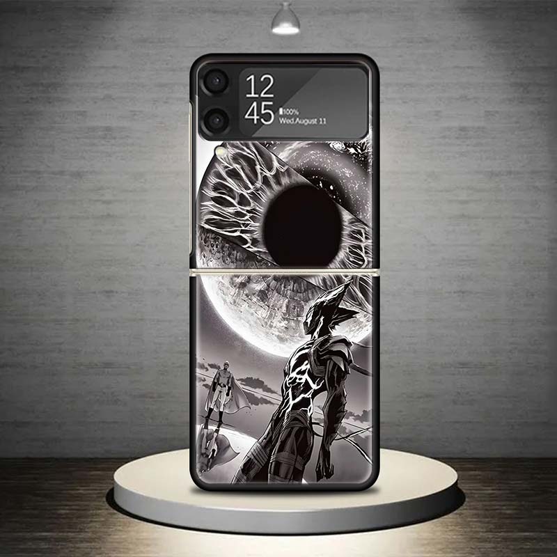 

1 Человек-кулак Аниме Чехол для телефона Samsung Galaxy Z Flip 7 6 5 4 3 5G Ударопрочный Чехол Z Flip7 Flip6 ZFlip5 Flip3 Flip4 Роскошный She Samsung Z Flip 5