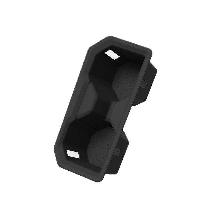 RAV4 LHD Center Console Cup Holder Silicone Anti-Slip Mat - Fits 26 Models, Protective Car Modification Accessory.