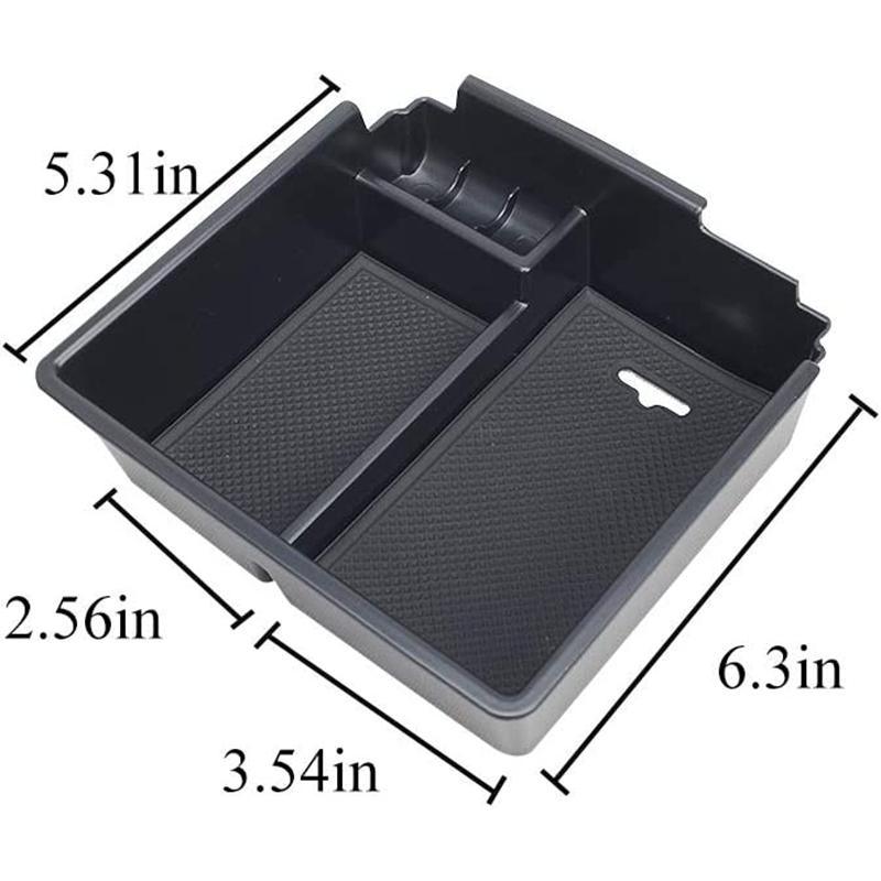 Center Console Organizer For 2019 2020 2025 2025 2025 XL XLT Lariat Accessories Ford Ranger Armrest Storage Box Insert Tray