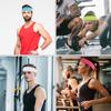 Men Tennis Headscarf Running Turban Sports Elastic Sweatband Yoga Headband Hair Bands