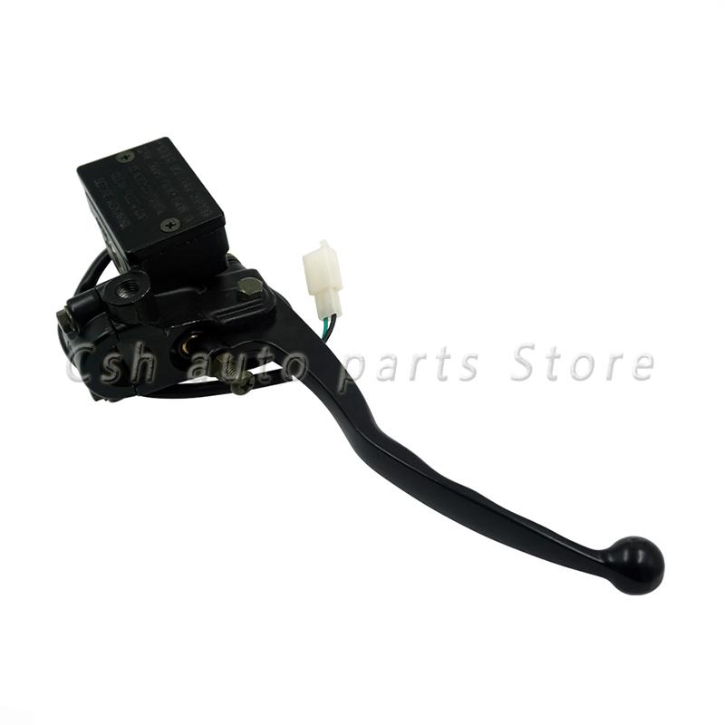 7/8 inch Handlebar Master Cylinder Reservoir Brake Lever Right Side Fits for Yamaha XT600 XT550 XT350 TT250 XT225