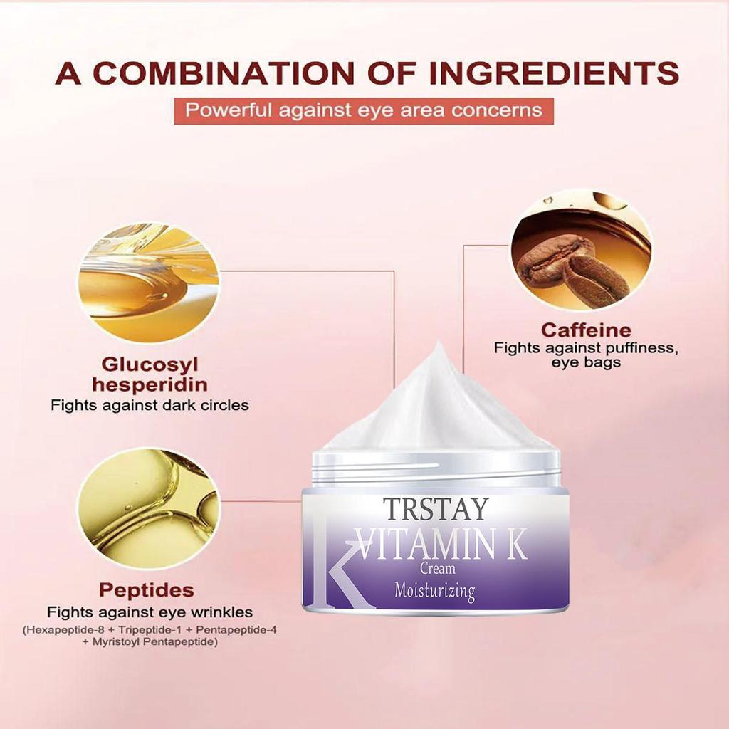 Oční pleťový krém pro rozjasnění tónu pleti, zpevnění pleti a snížení mdlosti