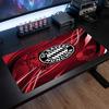 Tappetino per Mouse con Motivo a Tema Bayern Monaco, Design con Logo Calcio Tappetino da Scrivania XXL per Gaming Mouse Pad Antiscivolo per Computer