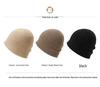 Kangsai Ni Women's 100% Pure Cashmere Knitted Hat - Fashionable & Warm for Autumn/Winter
