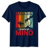 Summer State Of Mind TShirt Surfing Beach Summer Holiday Gift For Him And Her