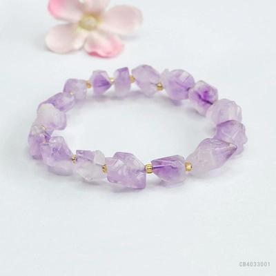 Juan Yu Amethyst Armband - Neun Lila Li Feuer Handkette Edelsteinschmuck