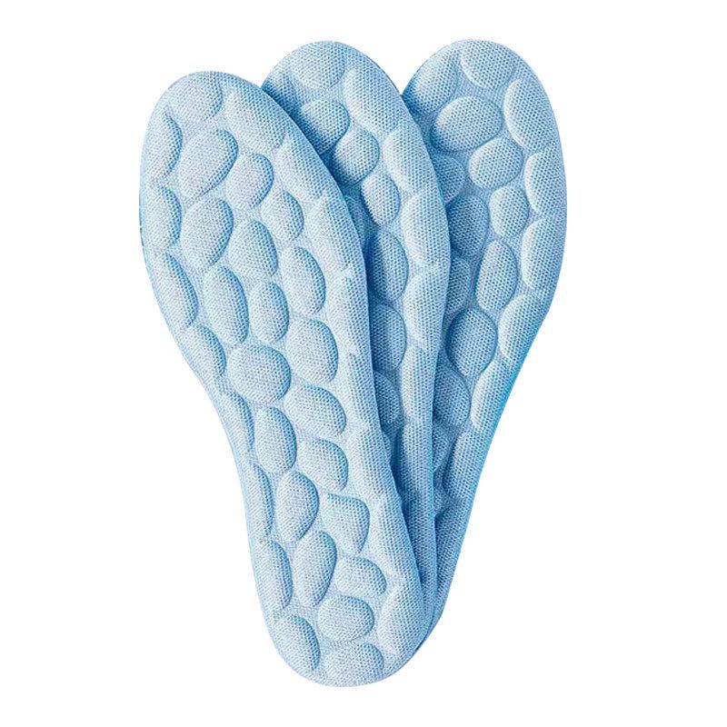 Pebble Comfort Sports Insole: Soft, Sweat-Absorbing, Odor-Resistant, and Perfect for Running and Military Training.