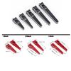 1Pcs Aluminum CNC Metal Steering Servo Arm Horn - 1/1.25/1.5/1.75/2 Inch Sizes 25T for RC Car/Airplane Servo Swing Arm Parts