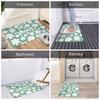 100 vegan Front Door Floor Entrance Mats Indoor Vegetarian Life Bathroom Kitchen Doormat Toilet Carpet Rug