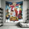 Street Fighter IV Wall Hanging Printed Fabric Blanket Decorative Tapestries for Bedroom Living Room Home Decor