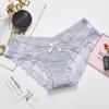 Sexy Lace Panties Low Waist Seamless Ultra-thin Transparent Mesh Women Panties
